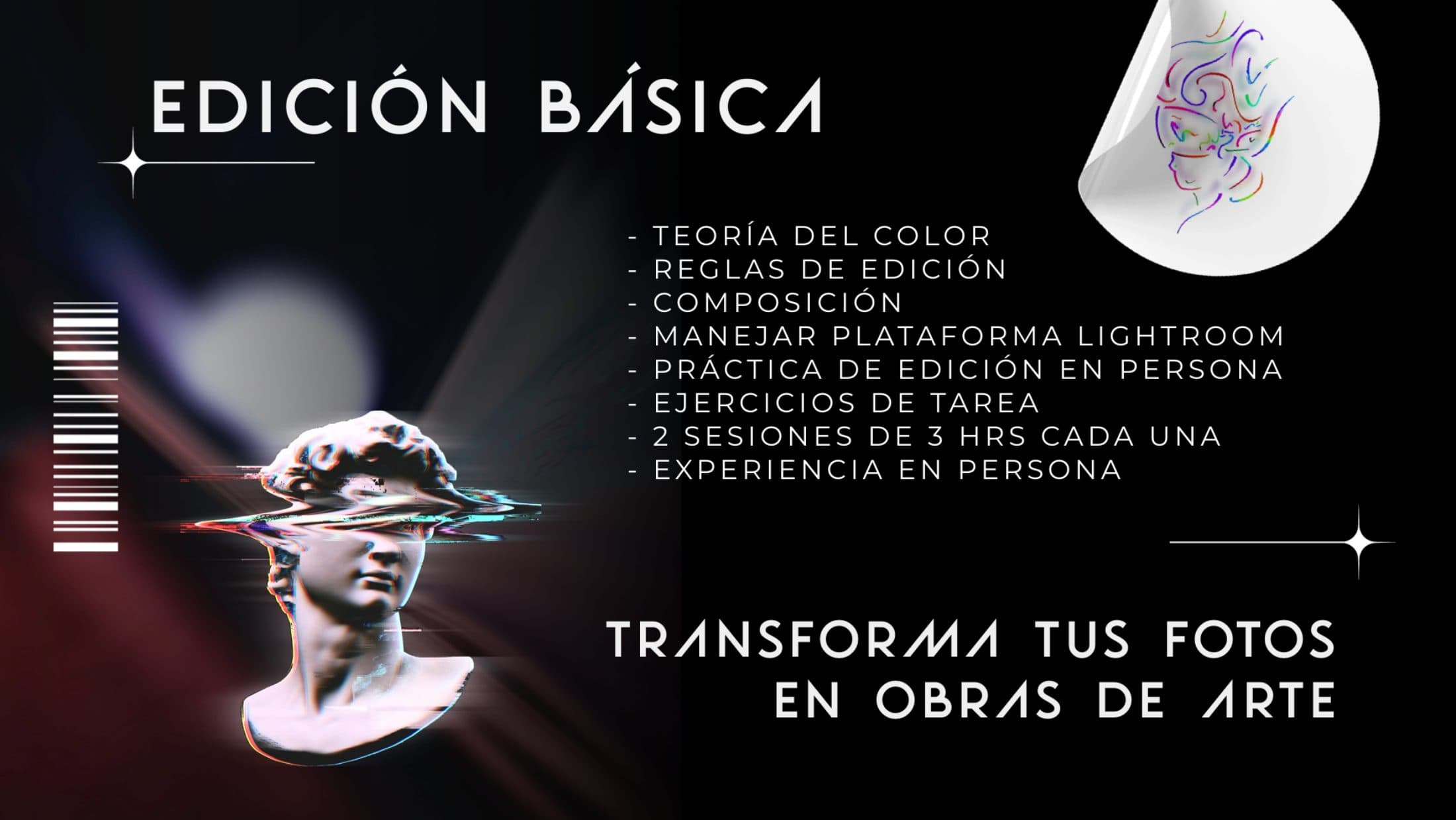 Material editorial del workshop Edición básica