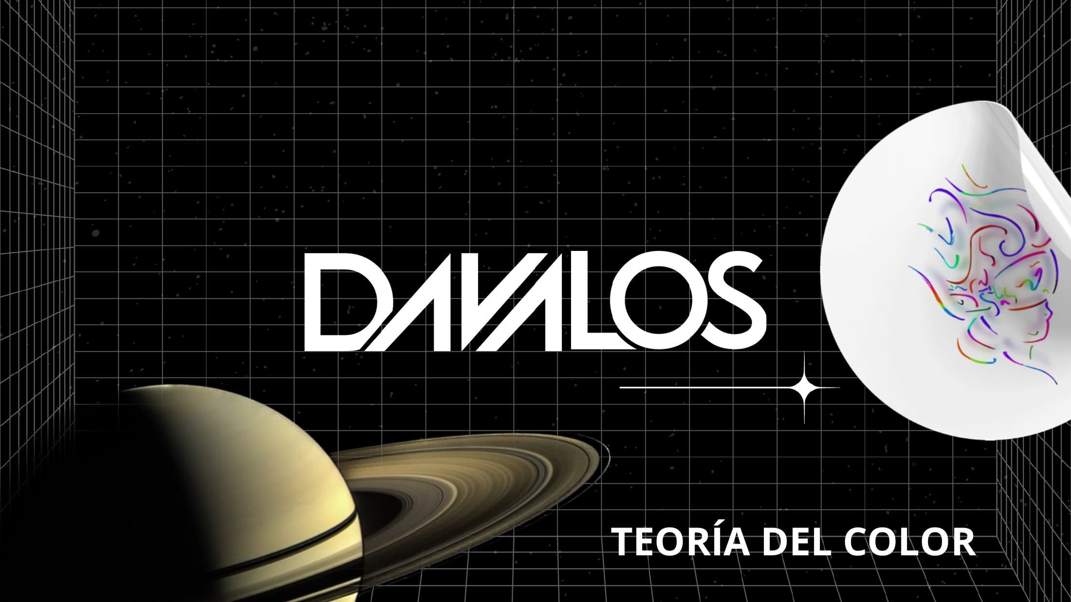 Portada editorial de Teoría del color de Davalos